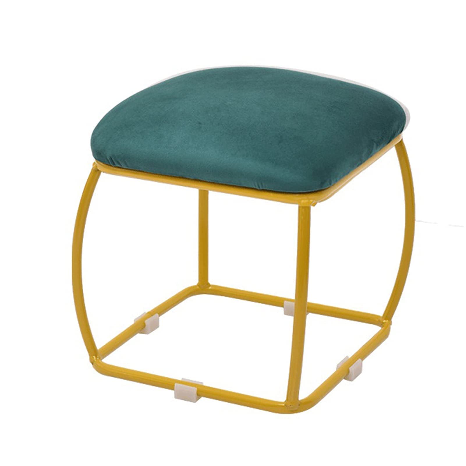 Tabouret à chaussures et à langer vert foncé pour entrée chic
