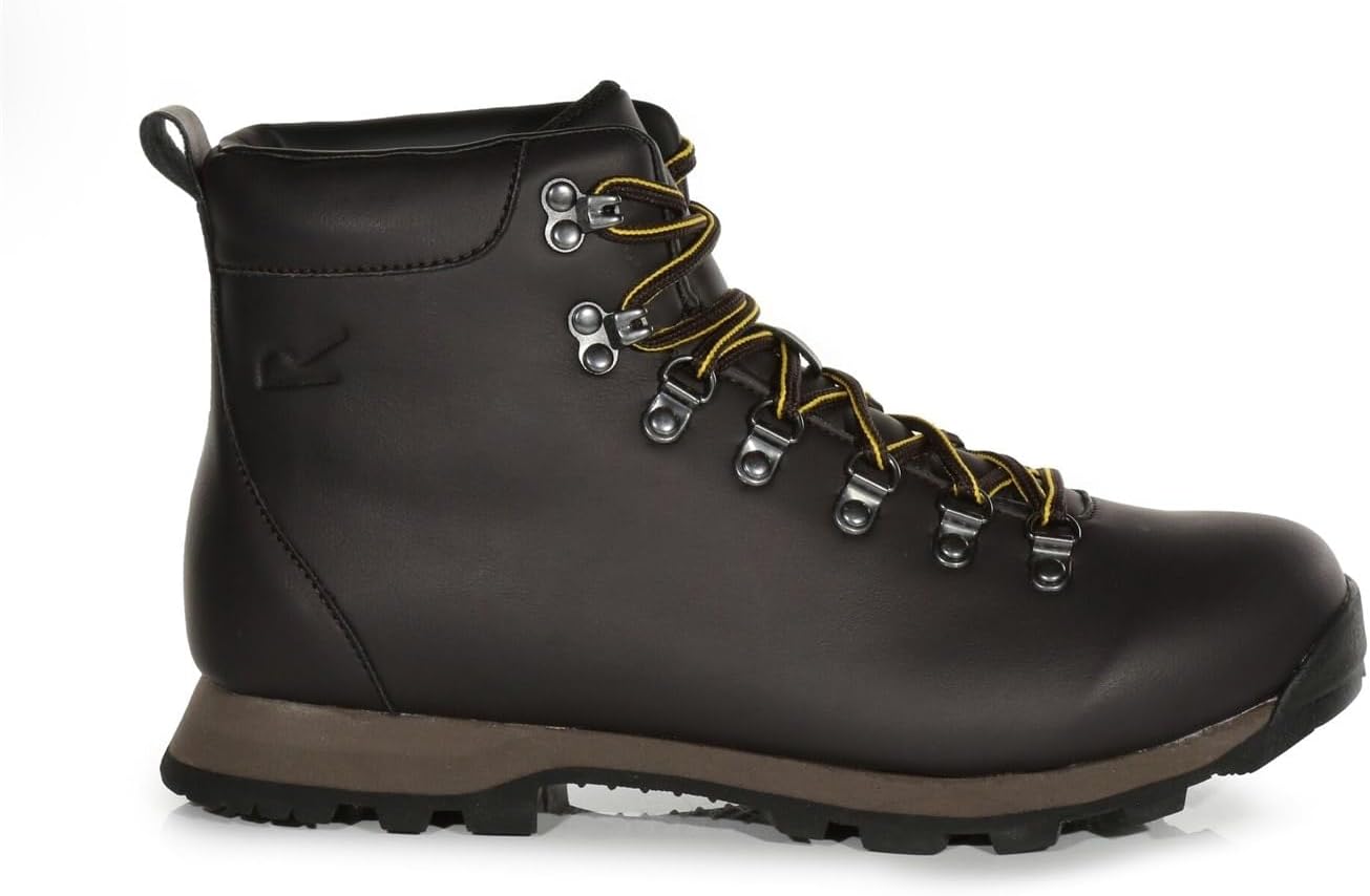 Herren Wanderschuhe Aus Leder - Klassische Wanderstiefel Mit Schnürung