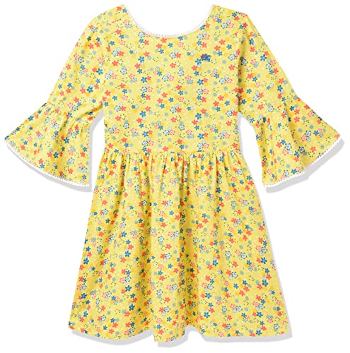 Image of Allen Solly Girl's Cotton A-Line Knee-Length Dress