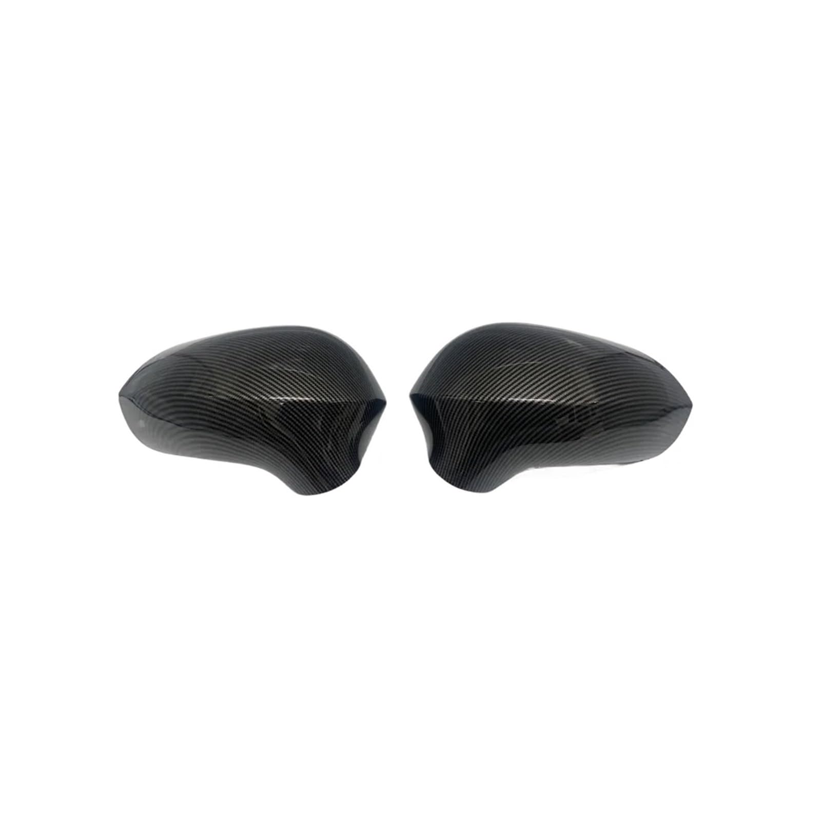 Lateral Puerta Tapas Espejo 2 Tapas Espejo Retrovisor Lateral Coche Compatibles con para Seat para Leon MK2 para Ibiza MK4 6J para Exeo 3R 2008-2017 Carcasa Espejo(Gloss Black)