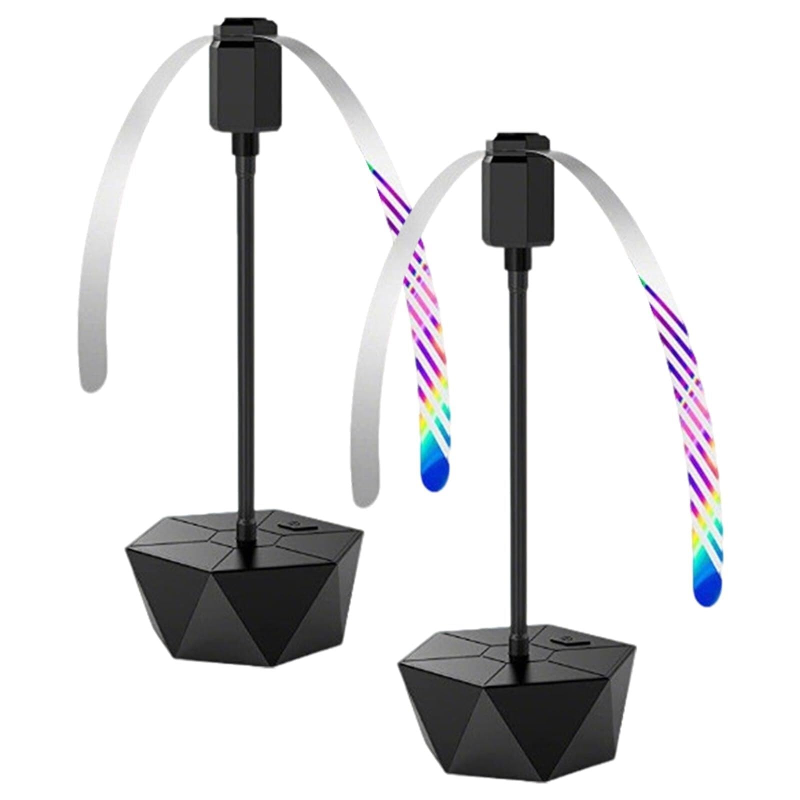 Portable Table Fly Spinner 2 Pack with Rechargeable Battery