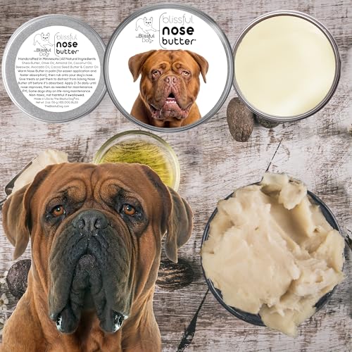 Image of The Blissful Dog Dogue De Bordeaux Unscented Nose Butter - Dog Nose Butter, 4 Ounce