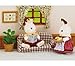 Produktbild Sylvanian Families Hasenpapa mit Wohnzimmer - 2201