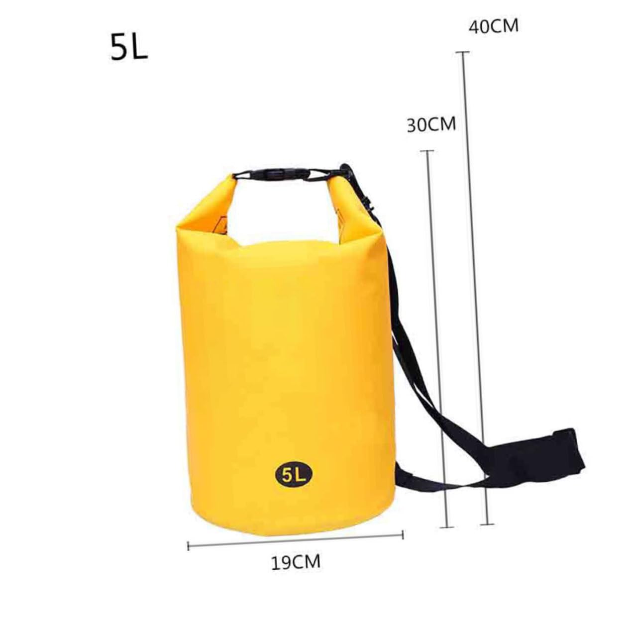 NAMOARLY PVC Inflatable Bag for Outdoor Sports Lightweight Storage Buoy for Boating Kayaking Fishing Rafting Camping and Rescuing