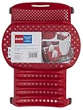 Escurridor de tipo multiusos Duett 998105 502 Escurreplatos, plástico, Rojo