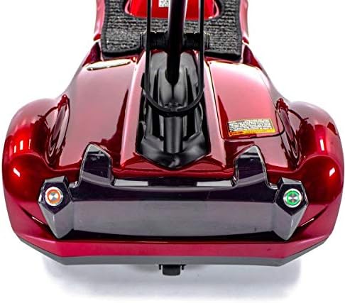 Miniatura 3 de EV Rider Escúter plegable automática con movilidad a distancia mediante energía de litio, Rojo Borgoña, 1