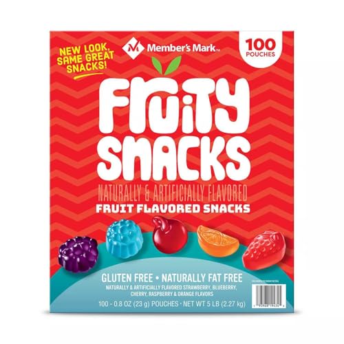 Member's Mark Fruity Snacks, 0.80 Ounce (100 Count)