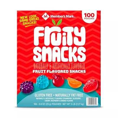 Member's Mark Fruity Snacks, 0.80 Ounce (100 Count)
