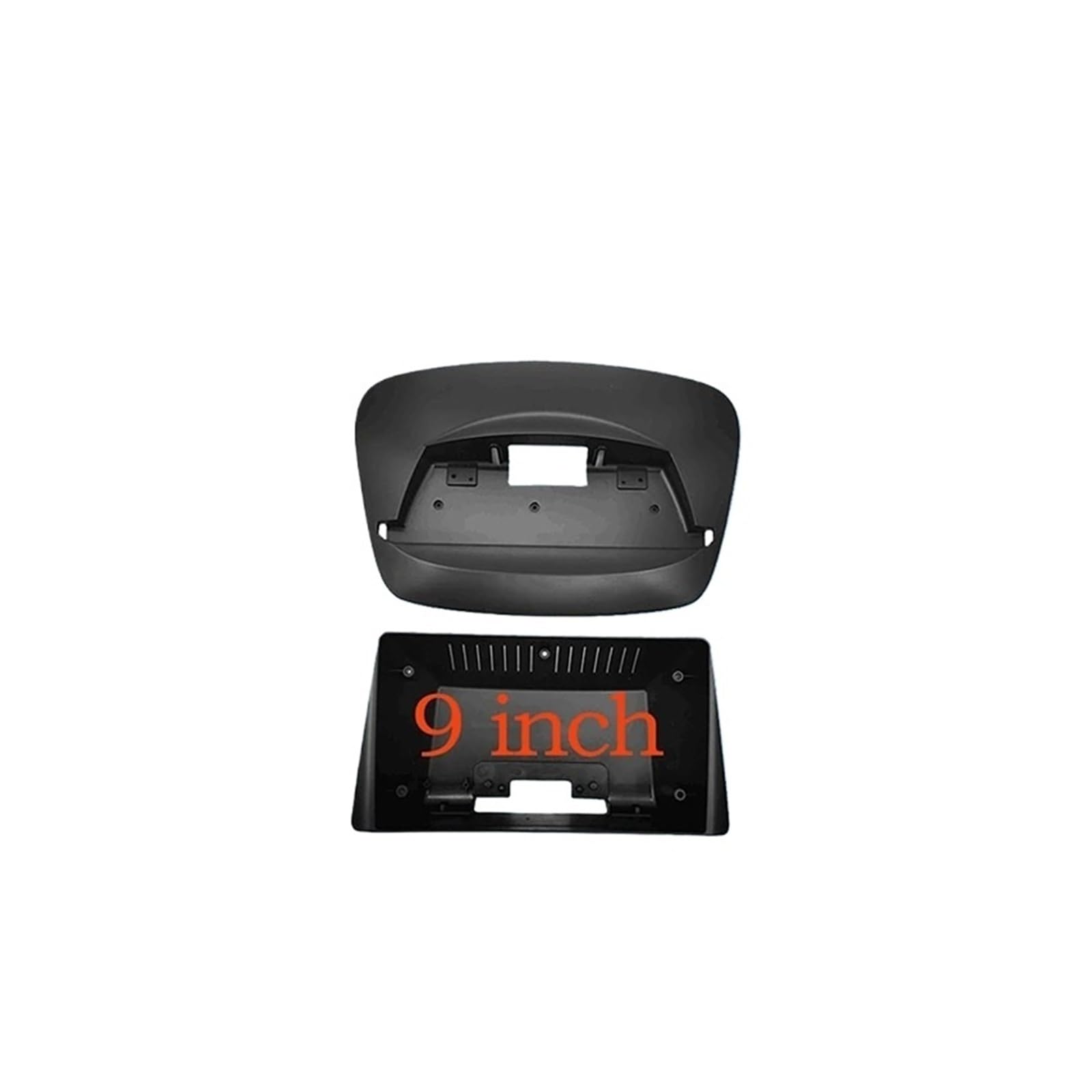Fascia Marco Marco Fascia Coche Adaptador Bisel Navegación Reproductor Estéreo Cove Panel Embellecedor Envolvente para Megane 3 para Fluence 2008-2015 Juego Panel Radio
