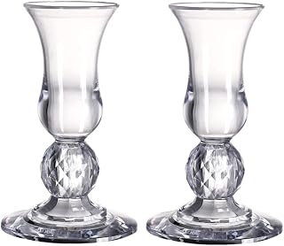 luzen 2Pcs Acrylic Fruit Forks Cup Holder Toothpick Cocktail Forks Tasting Desserts Appetizer Forks Cake Fork Picks Holder Dispenser for KTV Bistro Restaurant Hotel Coffee Shop Bar Home Party, Clear