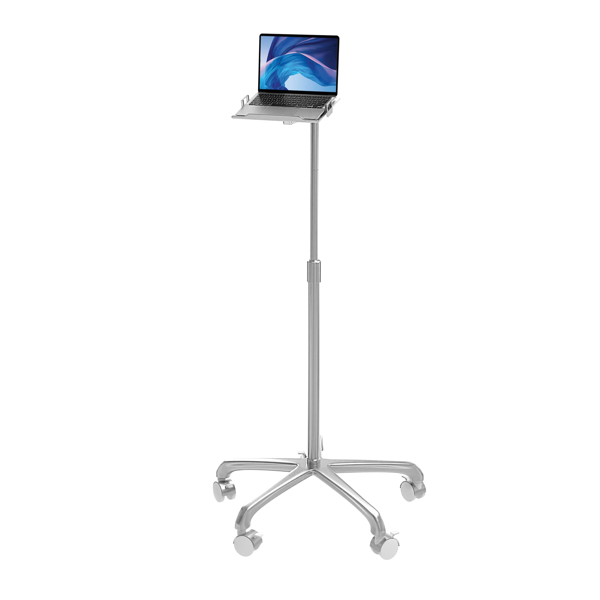 Support de Sol pour Ordinateur Portable CTA réglable en Hauteur avec support pour Ordinateur Portable de 11,3 à 17,6" (LT-HFS2)