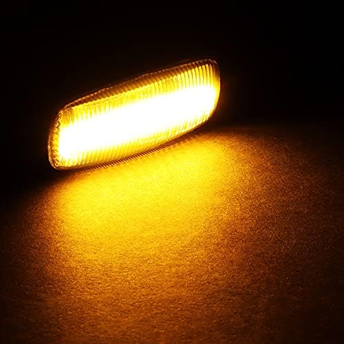 Miniatura 4 de Luz LED ámbar de lente ahumada de posición delantera y lateral delantera, compatible con Dodge Charger 2005-2006, Dodge Avenger, Dodge Caliber,