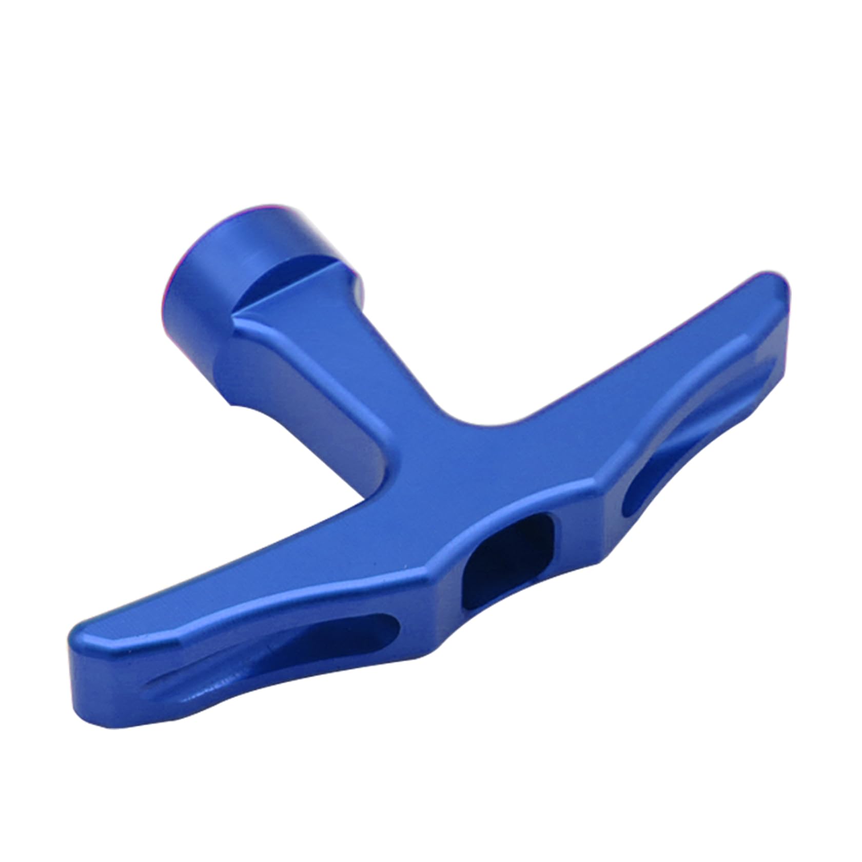 FLMLF Alloy CNC Pull Starter Handle for Zenoah CY Rovan TSRC Engine for 1/5 Hpi Rofun Km Baja Lois 5ive-T FG GoPed Redcat Rc Car Parts (Blue)
