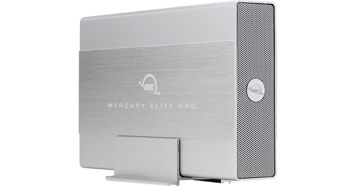 OWC Mercury Elite Pro Quad - Boîtier 4x3,5 SATA - USB3.1 Gen 2 - RAID 0,1,4,5,1+0, JBOD