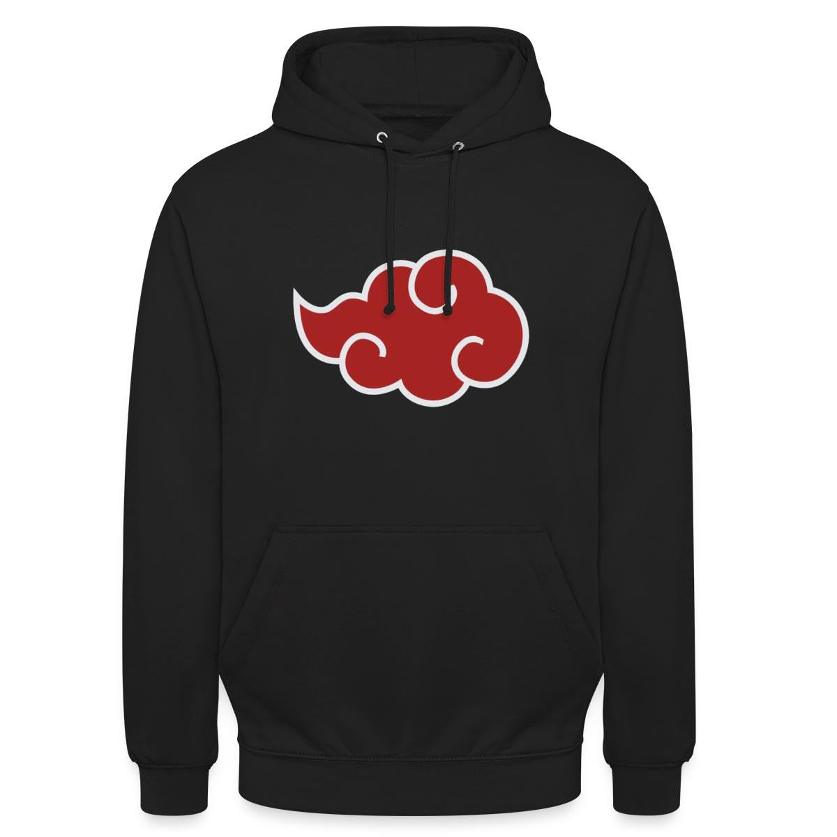 Spreadshirt Naruto Shippuden Akatsuki-Wolke Unisex Hoodie