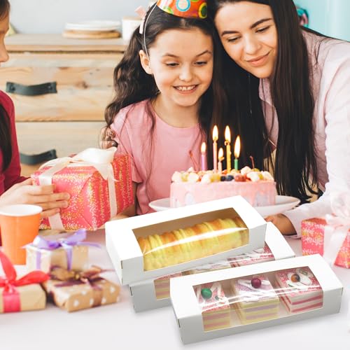 Boîtes à macarons haut de gamme rigides pour présentation de desserts x20