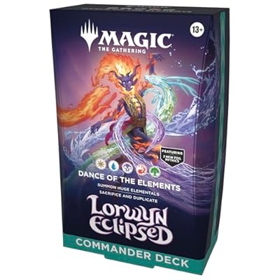 Magic: The Gathering Lorwyn eclipsado - Mazo de Commander | Danza Elemental (Versión en Inglés) | Ya disponible en tu tienda friki favorita! En mundofriki.es!