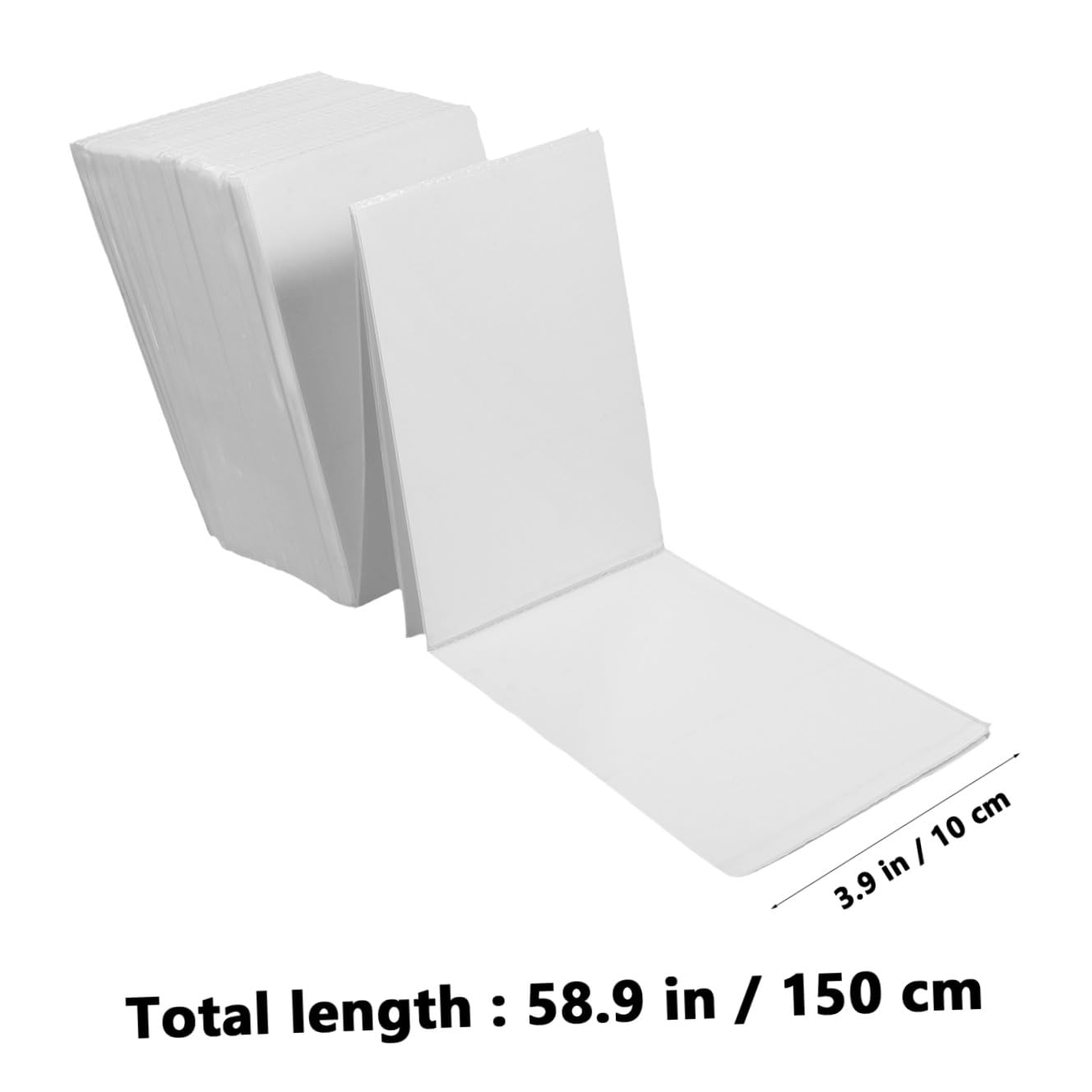 500pièces Étiquettes Adhésives Thermiques Autocollants Expédition Compatibles Avec Imprimantes Rollo Et Zebra Étiquettes Blanches Pour Impression Directe Pour Expéditions Et