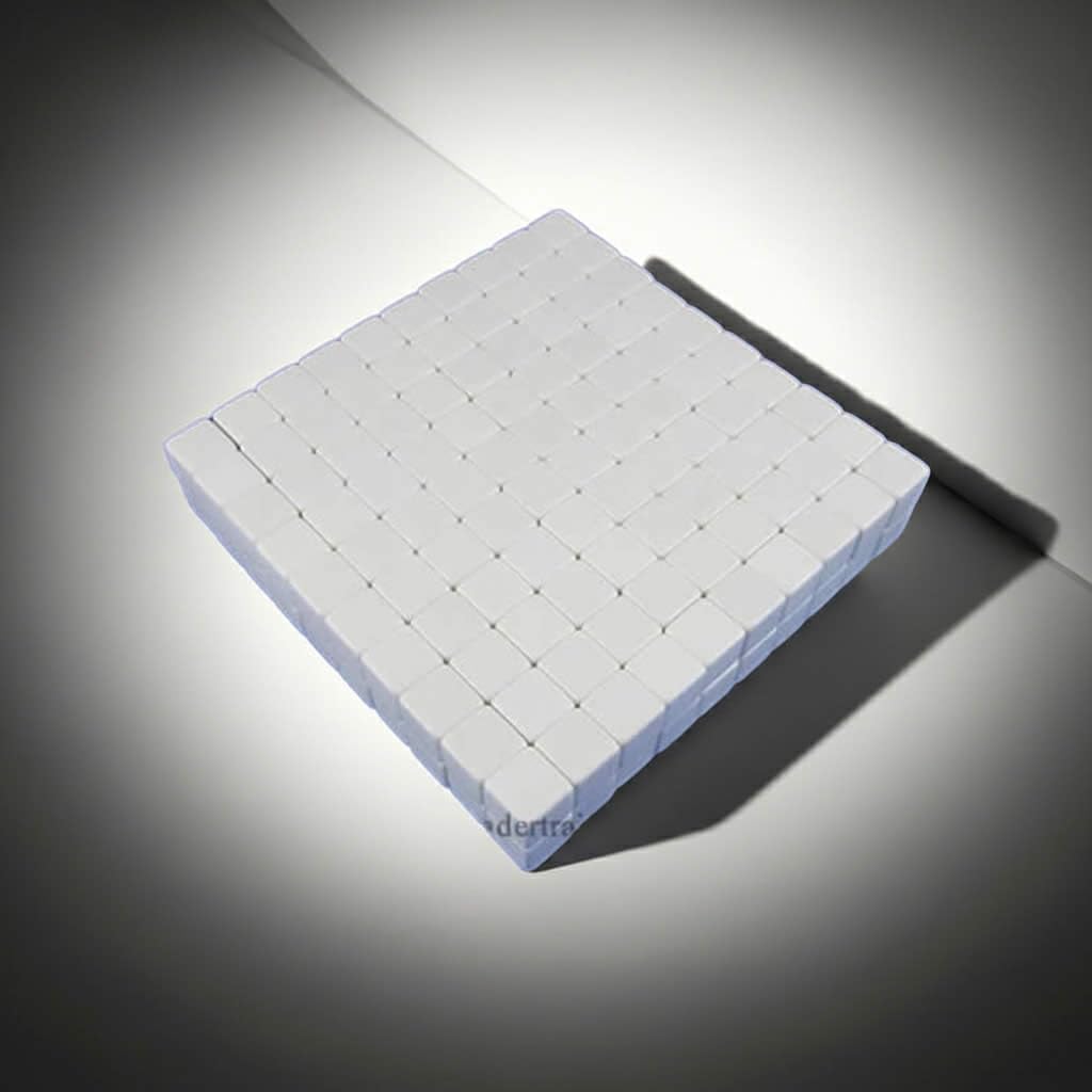 White Blank Opaque Dice Counting Cubes D6 16mm (5/8in) Bulk Pack of 200 Cubes Koplow Games