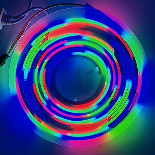 Tira LED RGB WS2811 DC12V 720 LEDs COB Flexible Digital miniatura 1