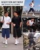 Didaey Shorts de Básquetbol para Hombre, 3 Pares 4