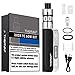 Produktbild THORVAP Elektronische Zigarette IBOX 60W Starterset 2200mAh, Top Refill 0.3ohm Clearamizer, TC (Temperaturregelung) Box Mod mit Integriertem 18650 Akku 2200mAh e Rauchen ohne Nikotin (Schwarz)