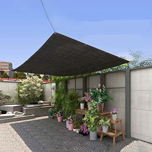 Malla de sombreo ideal para patios y jardines, cubierta duradera de 11x7 m para sombra exterior 3
