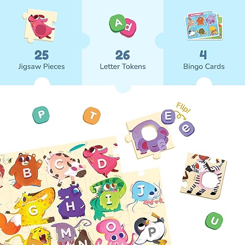 LoveDabble Learn ABC with Animals: Match & Bingo Delight miniatura 3