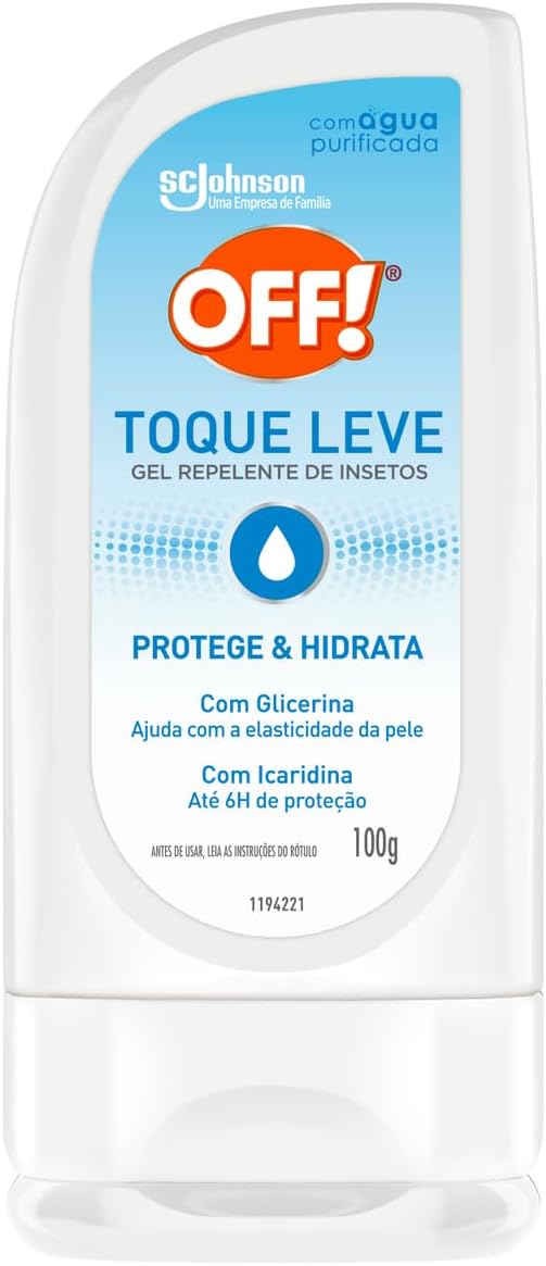 OFF! Toque Leve Loção Repelente de Insetos e Mosquitos, 100ml Menor preço em OFF! Toque Leve Loção Repelente de Insetos e Mosquitos, 100ml