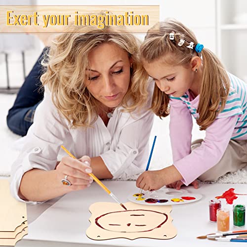 30 Pcs Unfinished Wood Sign Blank Wood Blanks For Crafts Hanging Wooden Plaque For Crafts Rectangle Wooden Sign Wooden Slices Banners Ornament For Diy Painting Writing Decoration Home 9 X 5.91 Inch #TOP4