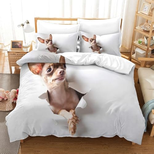Housse de couette lapin pour chambre adolescent confortable 3D