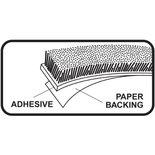 M-D Building Products 04267 M-D Epdm Adhesive Weather-Strip, 1/4 In W X 17 Ft L X 7/32 In H, Gray #TOP4