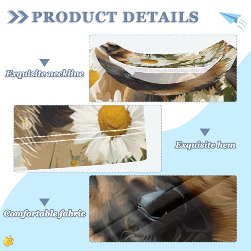 Boys Short Sleeve T-Shirts Daisy Shepherd Dogs Rashguard Kids Swim Shirts Sun UPF 50+3