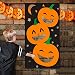 Lulu Home Halloween Toss Games, Pumpkin Bean Bag Party Games for Kids and Decorations with 3 Bean Bags