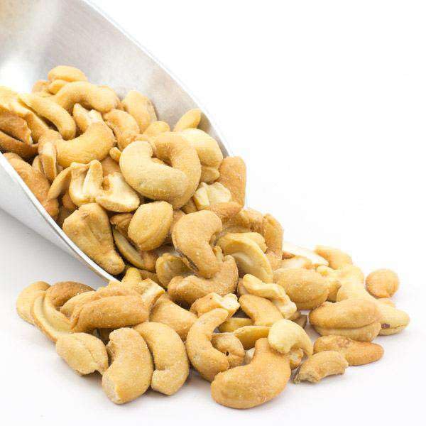 Image of Whole Roasted Salted Cashews 320s - Crunchy Buttery Sea Salt - Vegan - Snacking Trail Mix (3 LB)