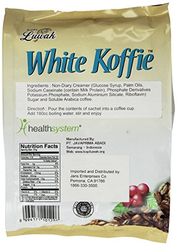 Luwak Low Acid 3-in-1 Coffee