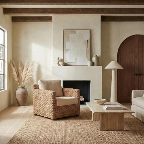 SAFAVIEH Couture Water Hyacinth Accent Chair