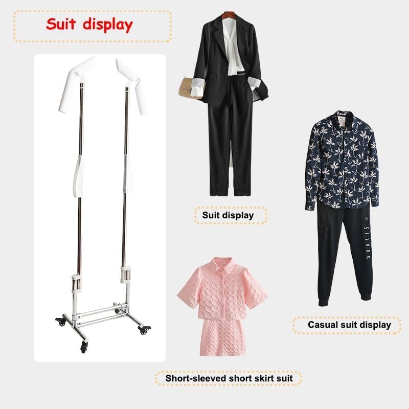 Buste de couture sur roulettes parfait pour la photographie de mode et l'affichage