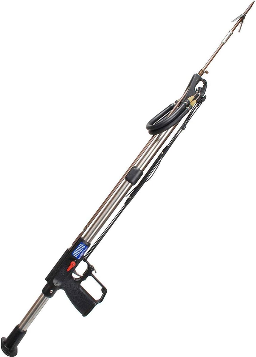 AB Biller Stainless Steel Professional Speargun, Ice Spearing Equipment