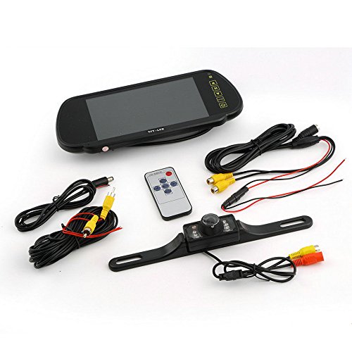 iMeshbean 7" TFT LCD Monitor Car Rear View System Backup Reverse Camera Night