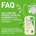CeraVe Hydrating Foaming Oil Cleanser, Moisturizing Cleanser for Face & Body, Squalane Oil + Hyaluronic Acid + Ceramides, For Dry to Very Dry Skin, Fragrance Free & Residue Free, 8 FL Oz - Image 4