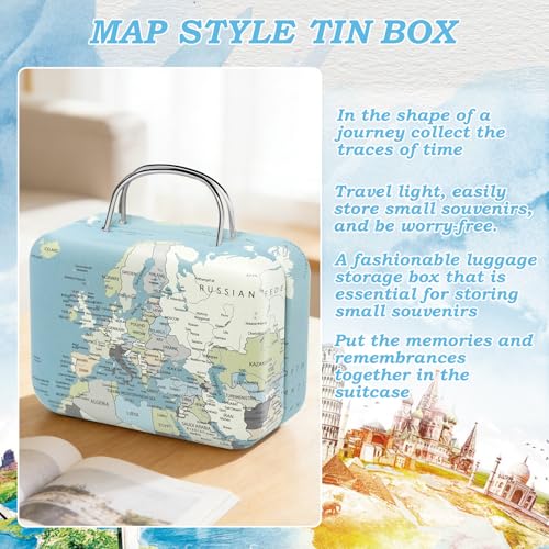 Hpbaggy Mini Valise,Tirelire Décorative,Valise de Voyage Miniature,Tirelire – vue 7