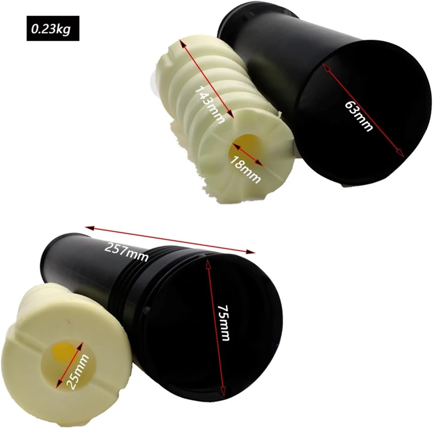 Suspension Dust Boot Car Rear Dust Cover Air Shock Absorber Rubber Bellow Boot Set For Buick Verano 2015/2011 1.5L /2.0L/2.4L replacement