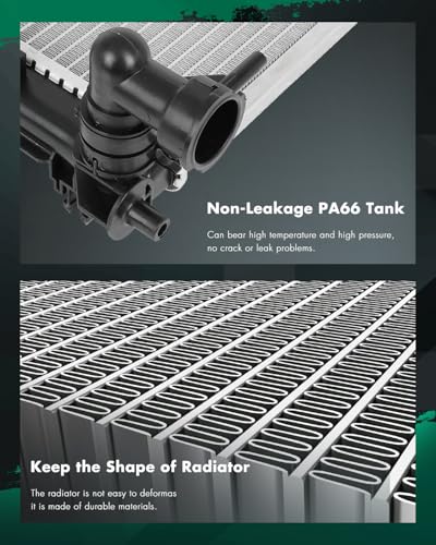 Image of SCITOO Engine Cooling Radiator Compatible with Hyundai