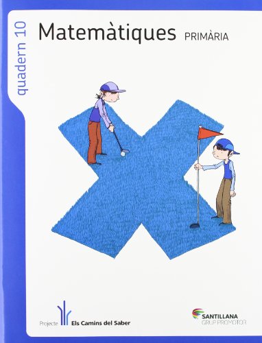 Portada de Quadern 10 Matemàtiques 4Rt