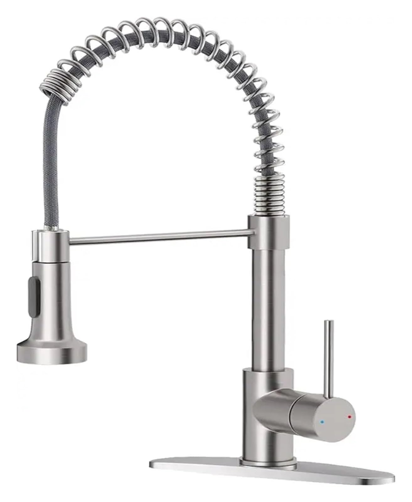Robinet d'évier cuisine avec pulvérisateur pour un nettoyage fluide