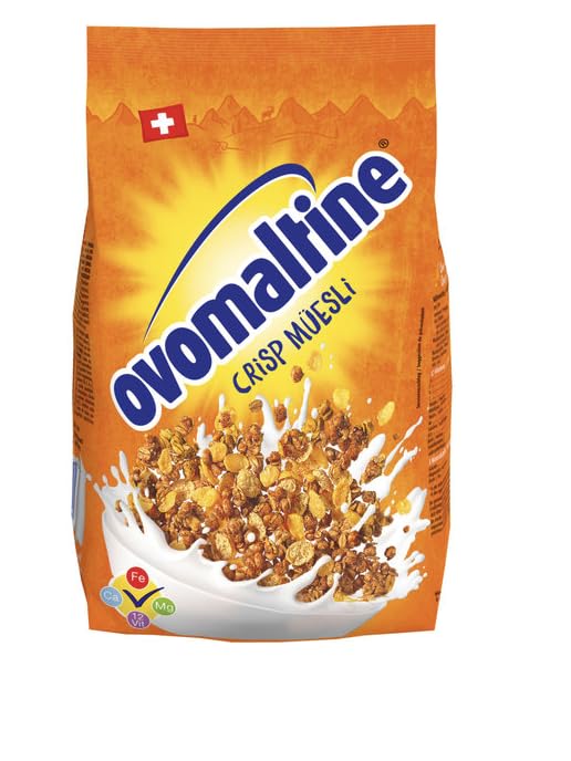 Ovomaltine Muesli Suisse croustillant pour votre petit dej'