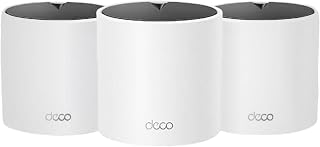 TP-Link Deco X15 Dual-Band AX1500 WiFi 6 Mesh Wi-Fi System Deco X15 3-Pack