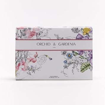 Zara Orchid + Gardenia Perfume for Women Fragrance Set EDP Eau De Parfum 2x 30 ML (1.0 FL. OZ)