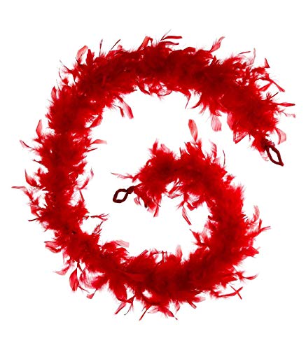 Féérie Lights & Christmas Guirlande de Noël boa Plume - Rouge Cover